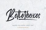 Betterboxes Font