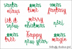 Betterfly Christmas Font