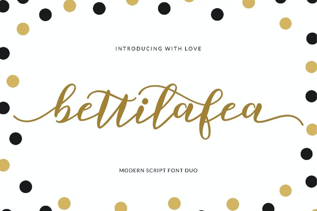 Bettilafea Font Duo + Webfonts