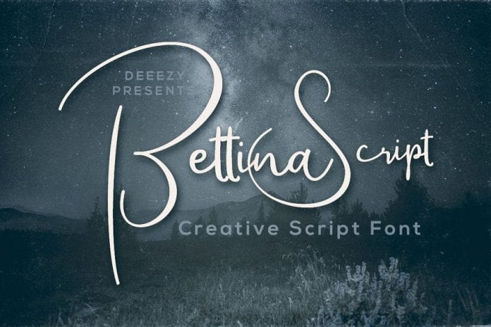 Bettina Script Font