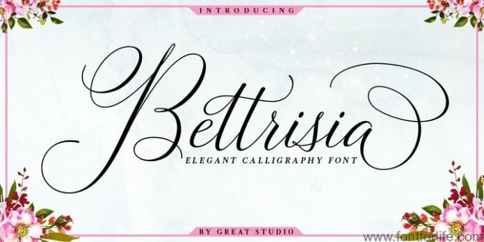 Bettrisia Script Font