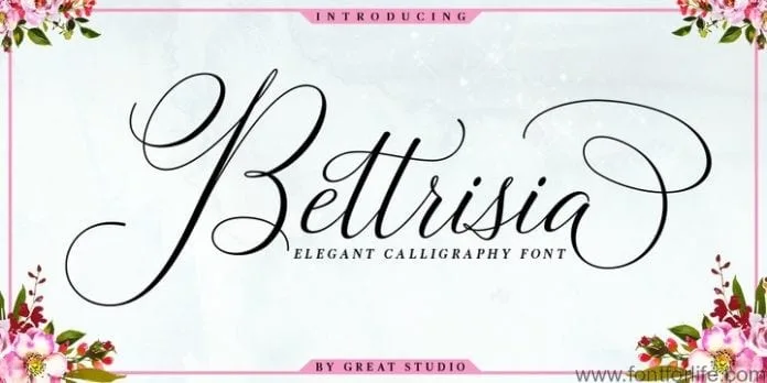Bettrisia Script Font