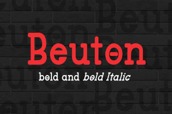 Beuton Bold Font