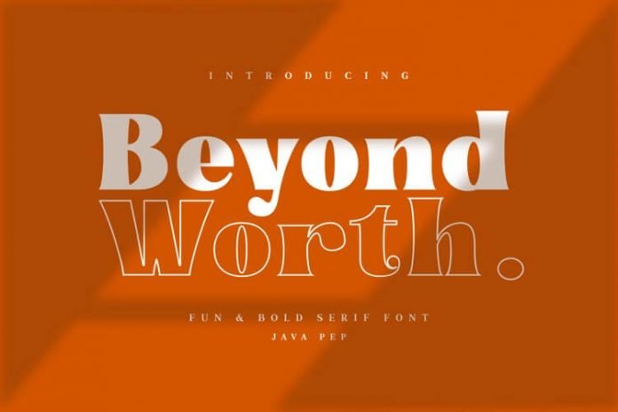 Beyond Worth Font