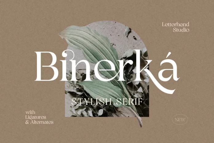 Bhinerka Serif Font