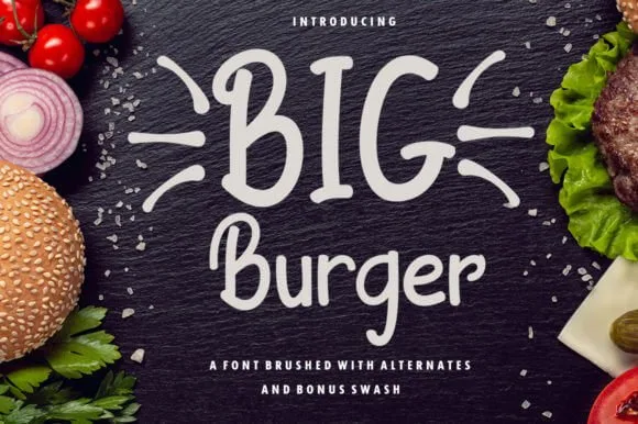 Big Burger Font
