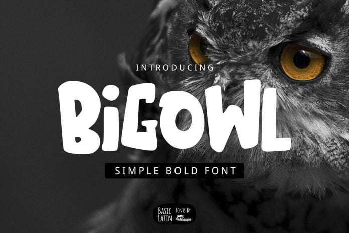 Big Owl Font