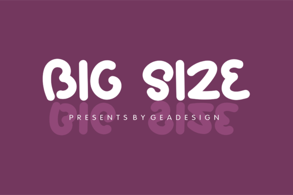 Big Size Font