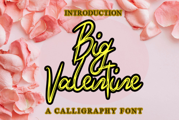 Big Valentine Font