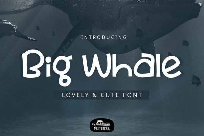 Big Whale Font