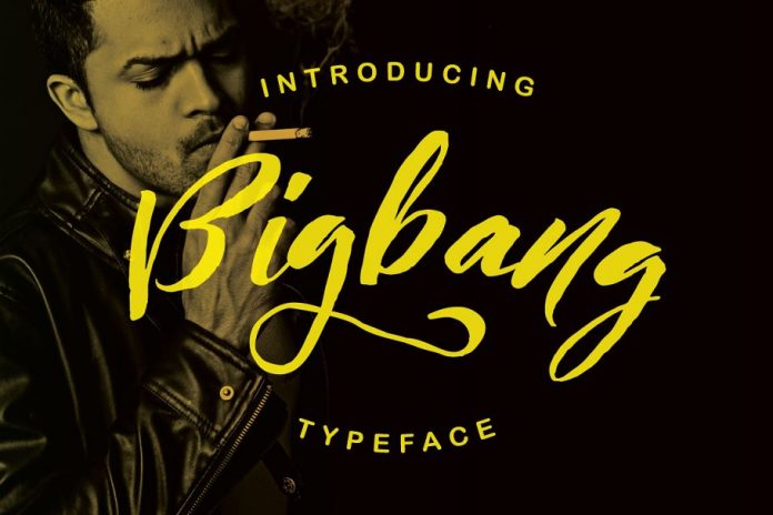Bigbang Typeface Font