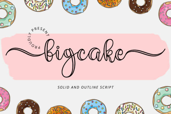 Bigcake Font