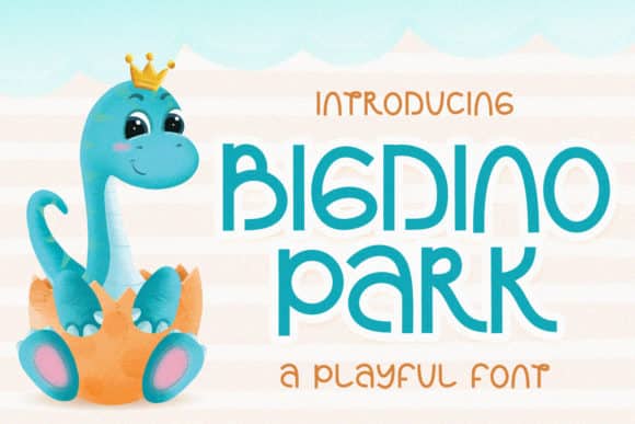 Bigdino Park Display Font