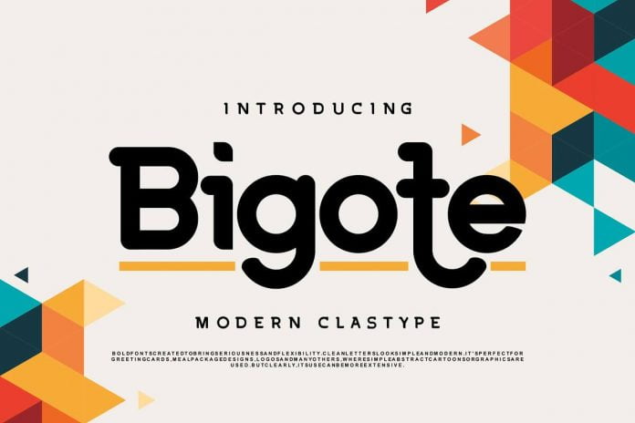 Bigote Modern Clastype Font
