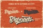 Bigroads Script Font