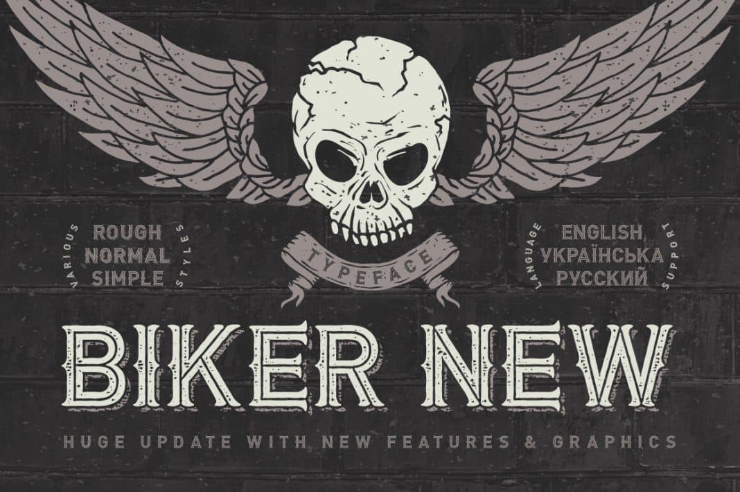 Biker Remastered Font