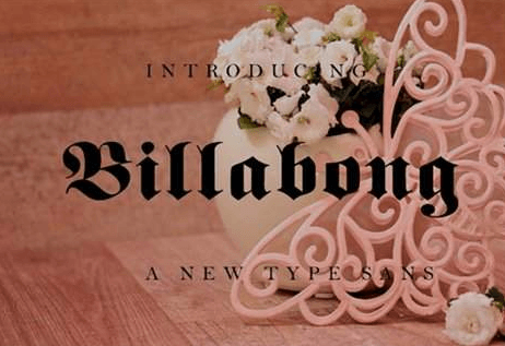 Billabong Font