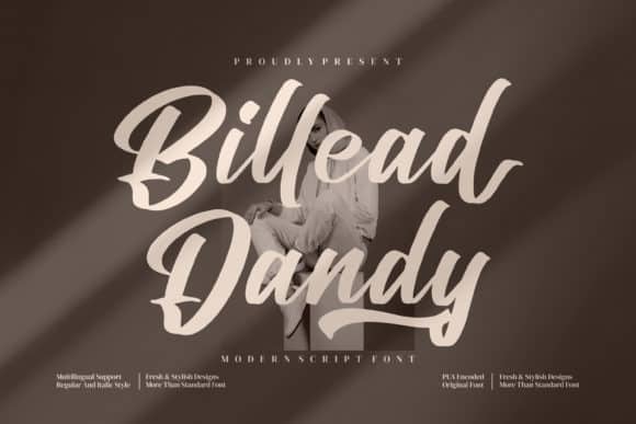 Billead Dandy Font Billead Dandy Font