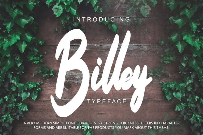 Billey - Handwritten Script