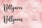 Billijanes Font