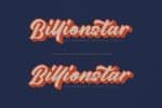 Billionstar Font