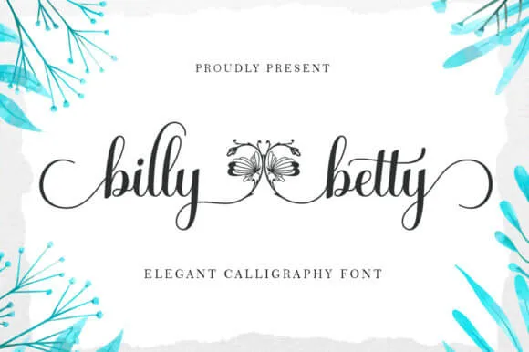 Billy Betty Font