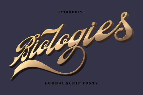 Biologies Font
