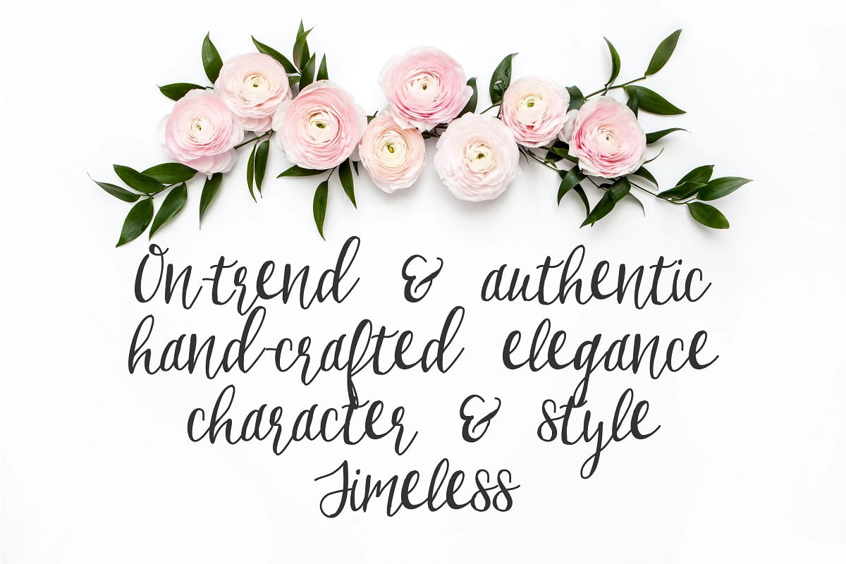 Birchwood Calligraphy Font