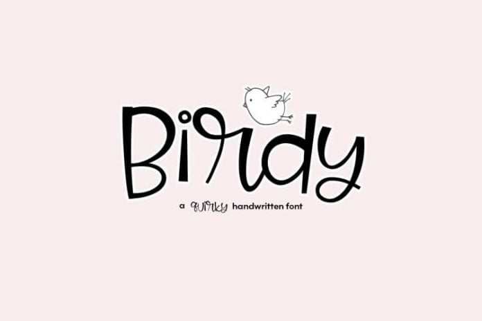 Birdy - A Quirky Handwritten Font