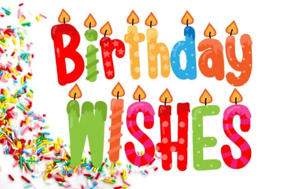 Birthday Wishes Duo Font