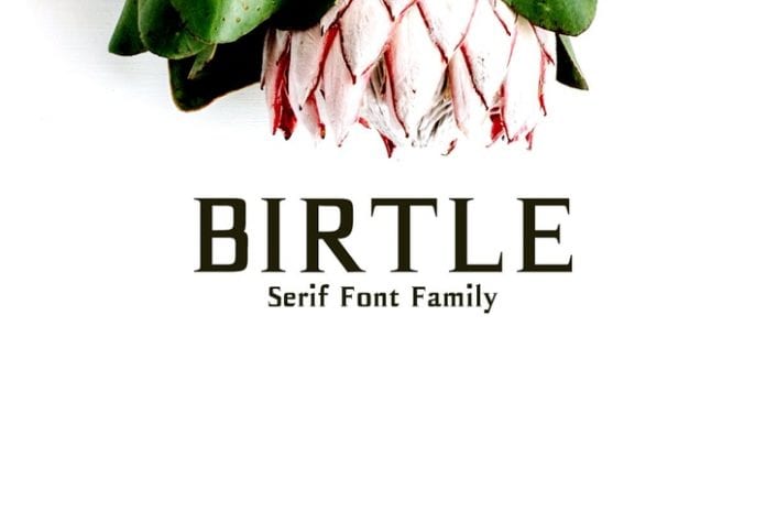 Birtle Font