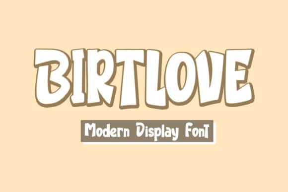 Birtlove Font