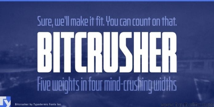 Bitcrusher Font