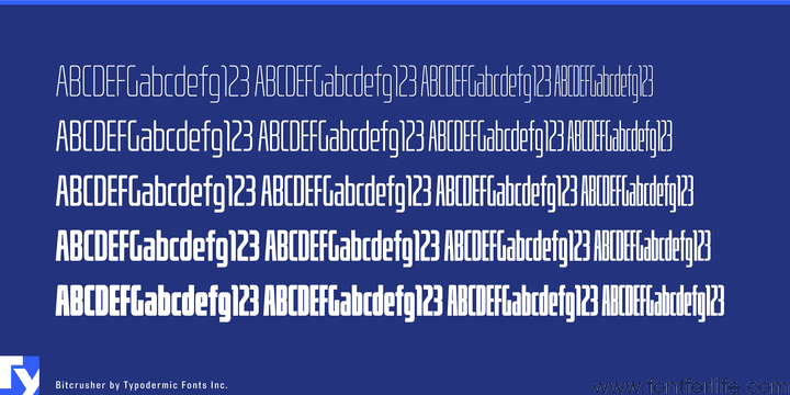Bitcrusher Font