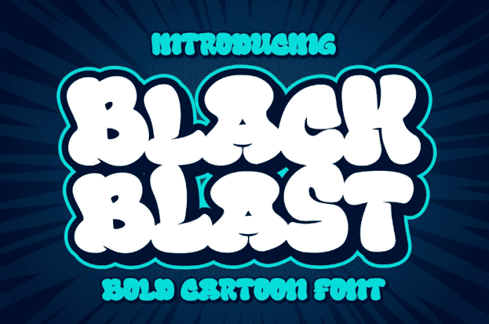 Black Blast font