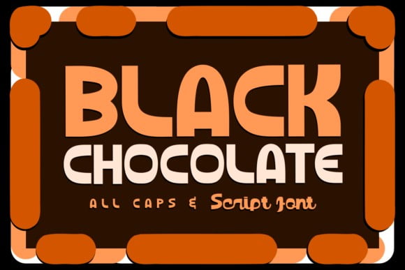 Black Chocolate Font