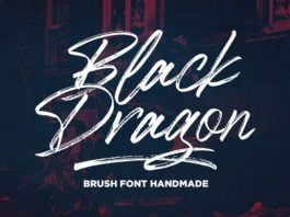 Black Dragon Font