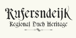 Black Duck Font Family - 2 Fonts