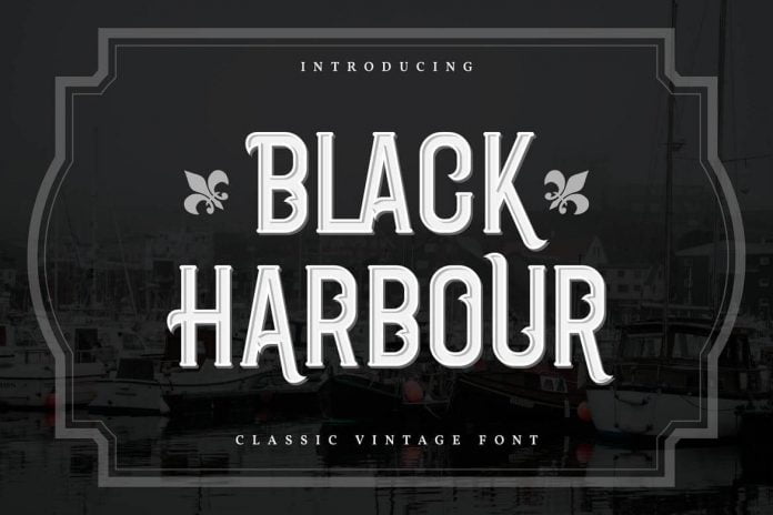 Black Harbour Font