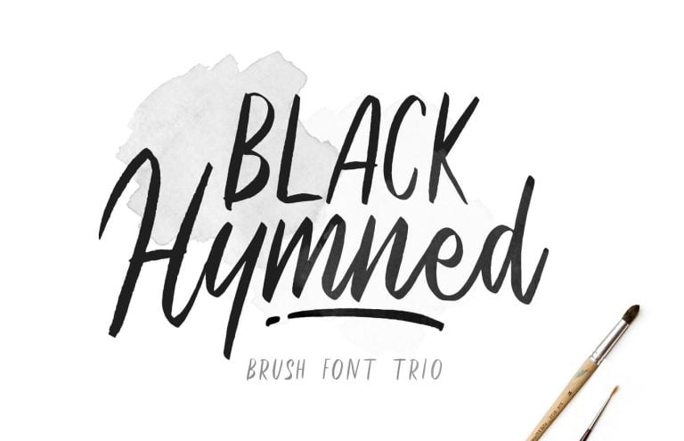 Black Hymned – Font Trio Free Download