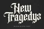 Black Klisse Font