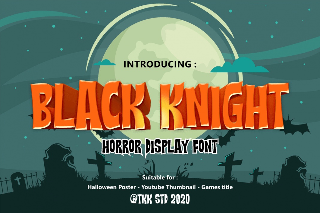 Black Knight - Mystery Gaming and Movie Font