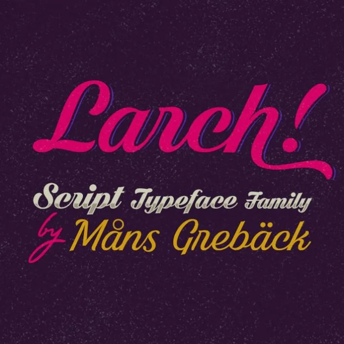 Black Larch Font