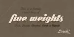 Black Larch Font