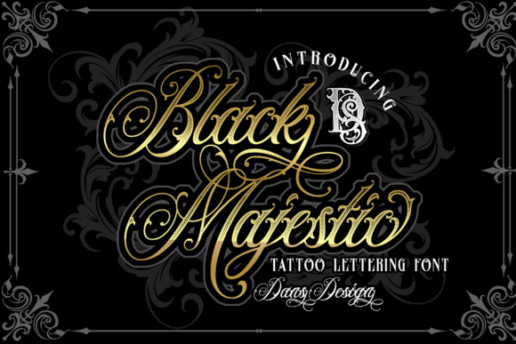 Black Majestic Font