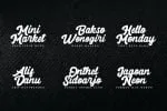 Black Mindo Font