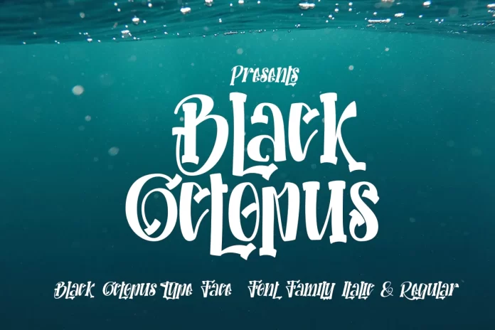 Black Octopus Font