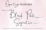 Black Pink Family Font