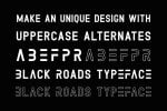 Black Roads Font