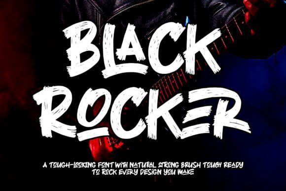 Black Rocker Font